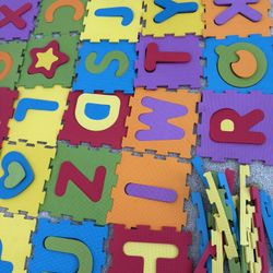MUST GO | Alphabet Puzzle Play  Mat