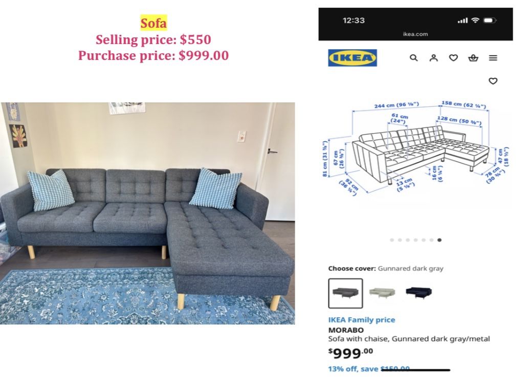 Sofa IKEA