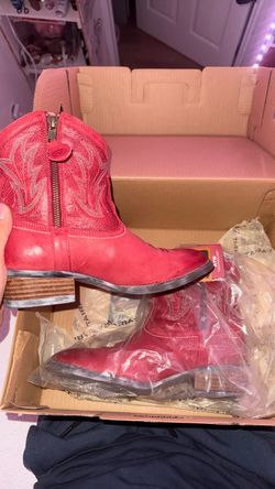 Ariat Red Leather boots