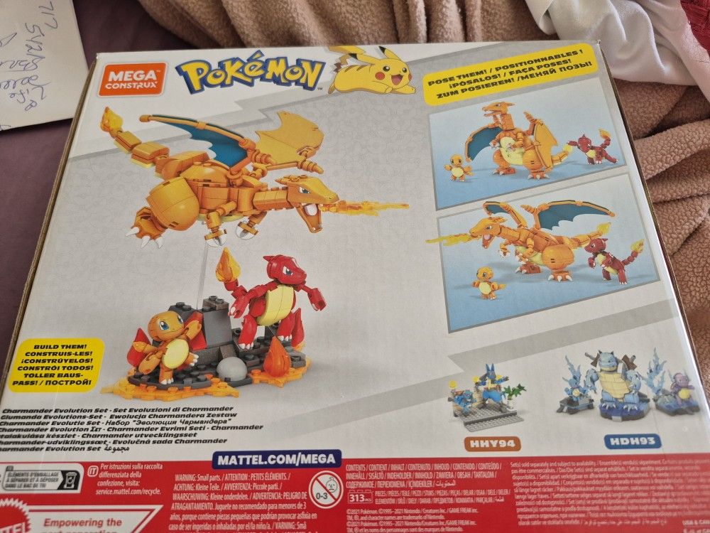 Pokémon Charmander Mega Consteuction