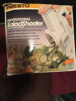 Profesional saladshooter eléctric slicer sheredder