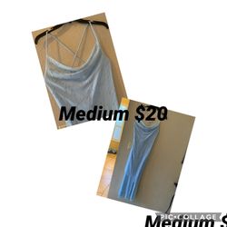 Formal Baby Blue Dress