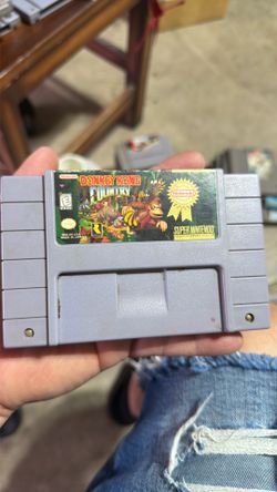 super nintendo donkey kong country