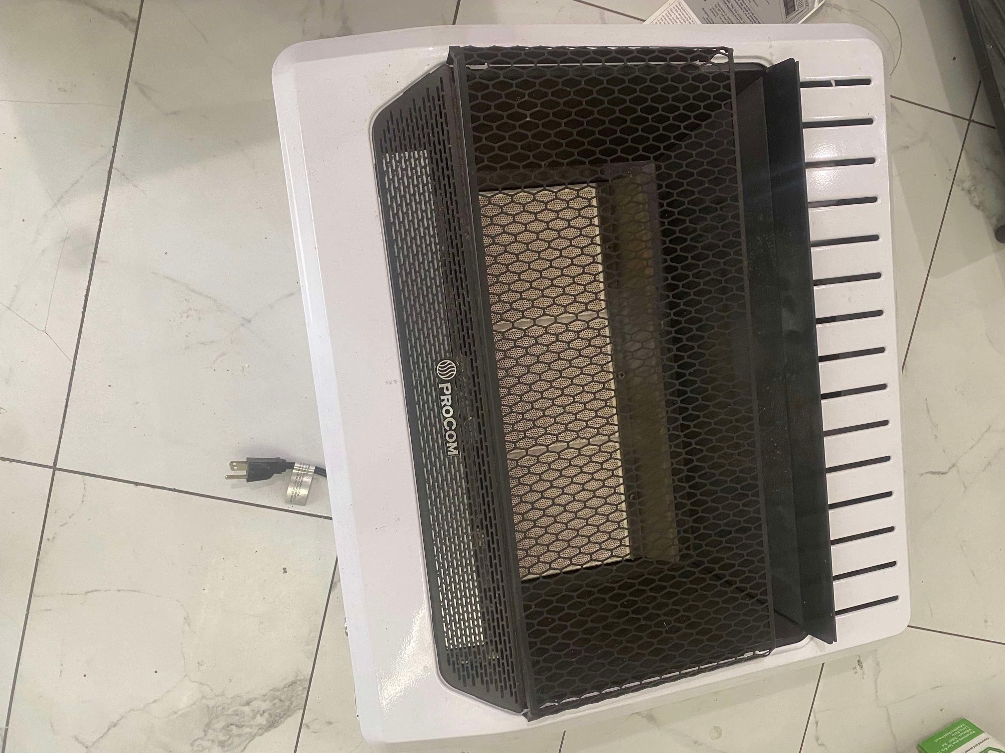 30,000 BTU PROCOM Natural Gas Ventless Blue Flame Heater