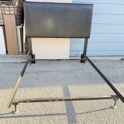 🎁BLACK COLOR QUEEN/FULL SIZE BED FRAME 🎁