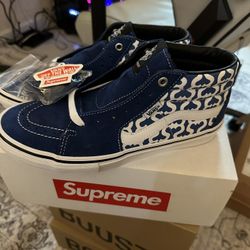 Supreme Vans Skate Grosso Mid