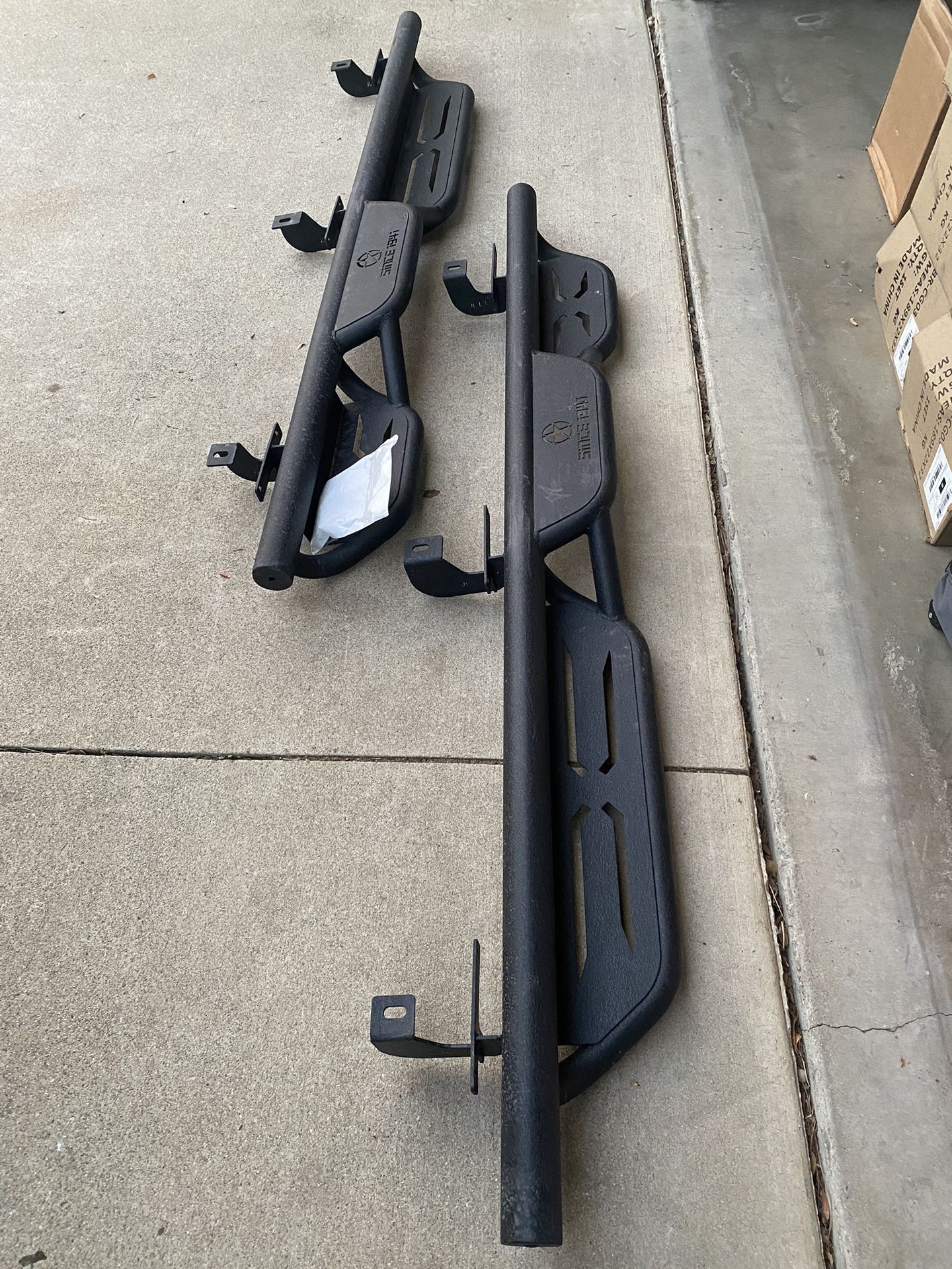 Jeep Wrangler JLU Steps
