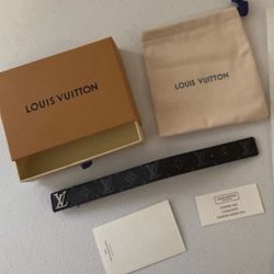 Lv Leather Bracelet