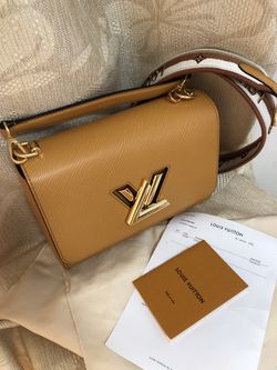 Authentic Louis Vuitton Camel Epi Leather Twist MM Bag for Sale in Portage,  IN - OfferUp