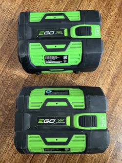 (2) EGO Power+ 56V 7.5 Ah ARC Lithium-Ion Batteries