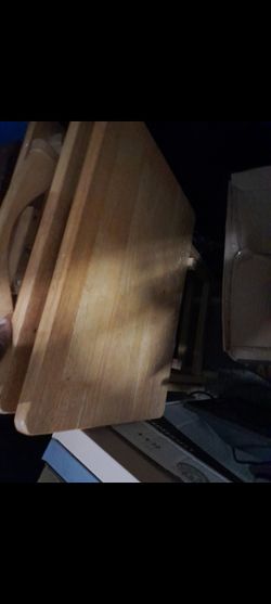 Wooden Table With Stand