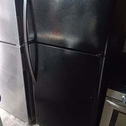 Black Apartment Size Fridge 