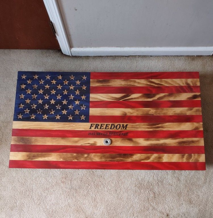 Custom-made Concealed Gun Cabinet