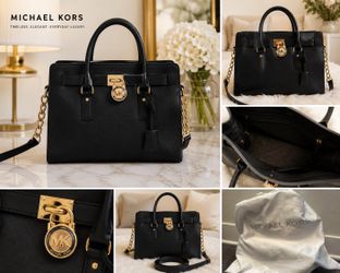 Michael Kors Hamilton Large Satchel –  New