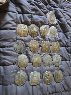 HESSTON NFR Collectible Belt Buckles 