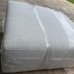 Grey Ottoman