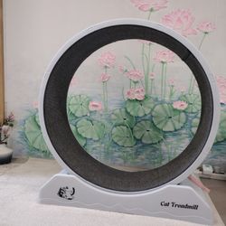 Silent Quiet Wide Cat Exercise Wheel For Even Large Cats Or Small To Medium Dogs