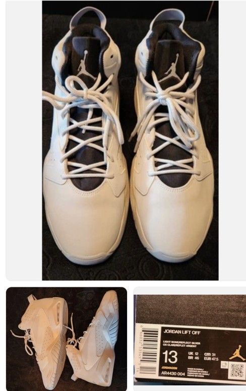 JORDAN LIFT OFF MENS SIZ3 13 COLORWAY LIGHT BONE CREAM