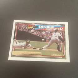 1991 Topps Gold Ricky Henderson 