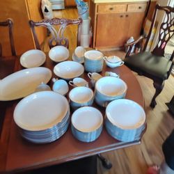 Noritake Silverdale Platinum Edged China