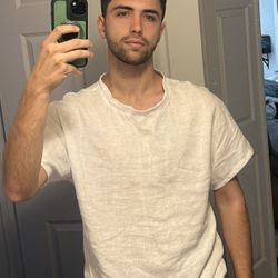 100% Flax Linen Shirt 