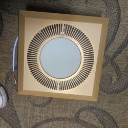 Bathroom Exhaust Fan with LED Light Vent Fans for Ceiling,Ventilation Fan Light Combo 374 CFM 1.2 Sones Quiet for Bathroom Shower Restroom Farmhouse
