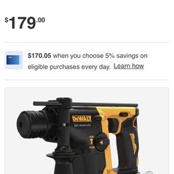 Dewault Tools Offers Starting At 100+ 