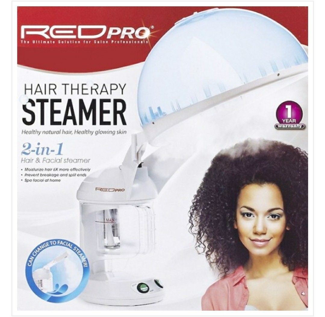 RED PRO HAIR THERAPY 2-IN-1 HAIR & FACIAL STEAMER