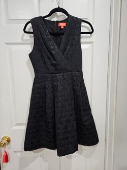 KIRNA ZABETE Sleeveless Black Dress NWOT 