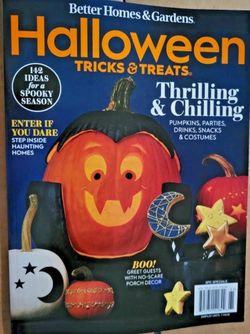 Halloween Magazines Better Homes & Gardens MAD Food Network Coloring Latest Issues 2026 NEW