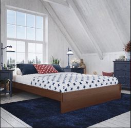 Decoro Liberty Wood Platform Bed,