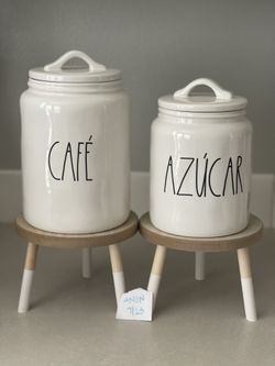 Rae Dunn Café & Azúcar Canisters 