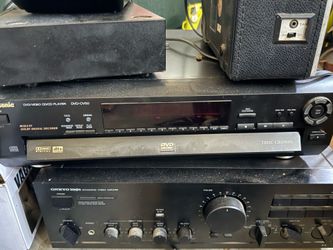 Panasonic DVD-CV50 DVD Player 5 Disc Carousel CD DVD Changer Player Dolby