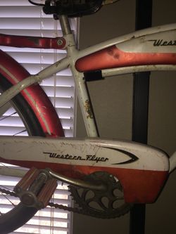 Western flyer cruiser bike balloon tire bike