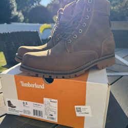 6” Rugged Waterproof Timberland Boots/Color Is Rust/Size M9.5