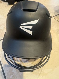 Easton JR Softball Baseball Black Helmet with Cage