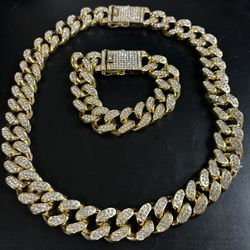 Moisanite Chain & Bracelet