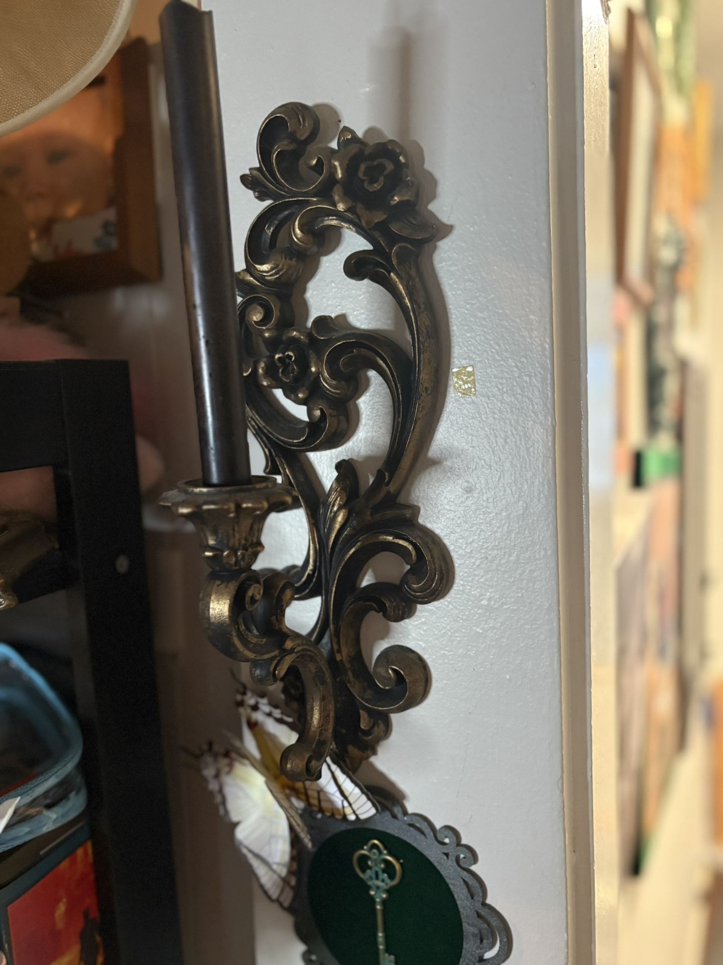 Pillar Candle Wall Sconce - $30