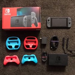 Nintendo Switch With Extras