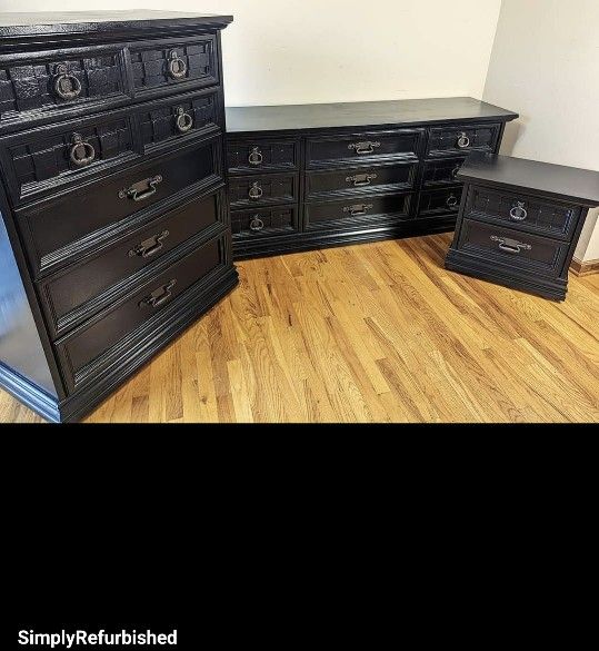 Dresser Chest And Nightstand 