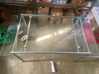 Glass Kitchen / Dining Table
