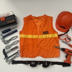 BLACK+DECKER Junior Carpenter Tools Toy Dress Up Set - 12pc