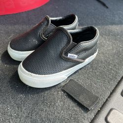 Baby Leather Vans