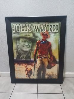 John Wayne picture frame, best offer