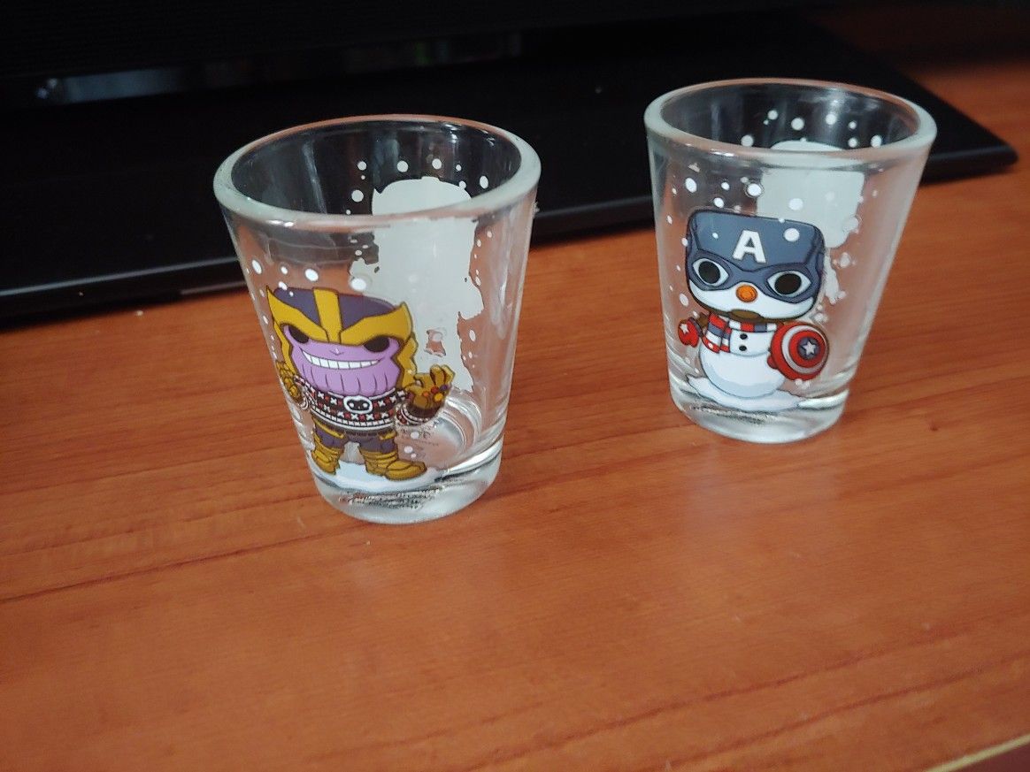 Set of toothpick holders marvels