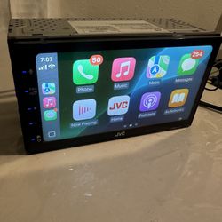 JVC KW-M560BT Apple CarPlay Android Auto 6.8 inch double din car stereo