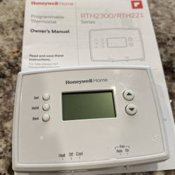 Honeywell Thermostat, Programmable  New Open Box $25