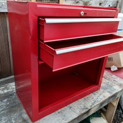 Red Toolbox Tool Box 26.5" X 14.25" X 27.5" Tall