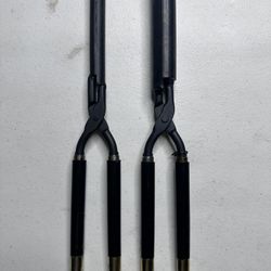 Gold N Hot Stove Curling Flat Iron 2 pc 1/27/8