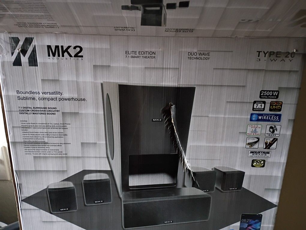 Mk2 ELITE EDITION 7.1 Smart Theater